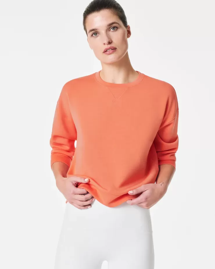 AirEssentials Crew Pullover In >SPANX Cheap