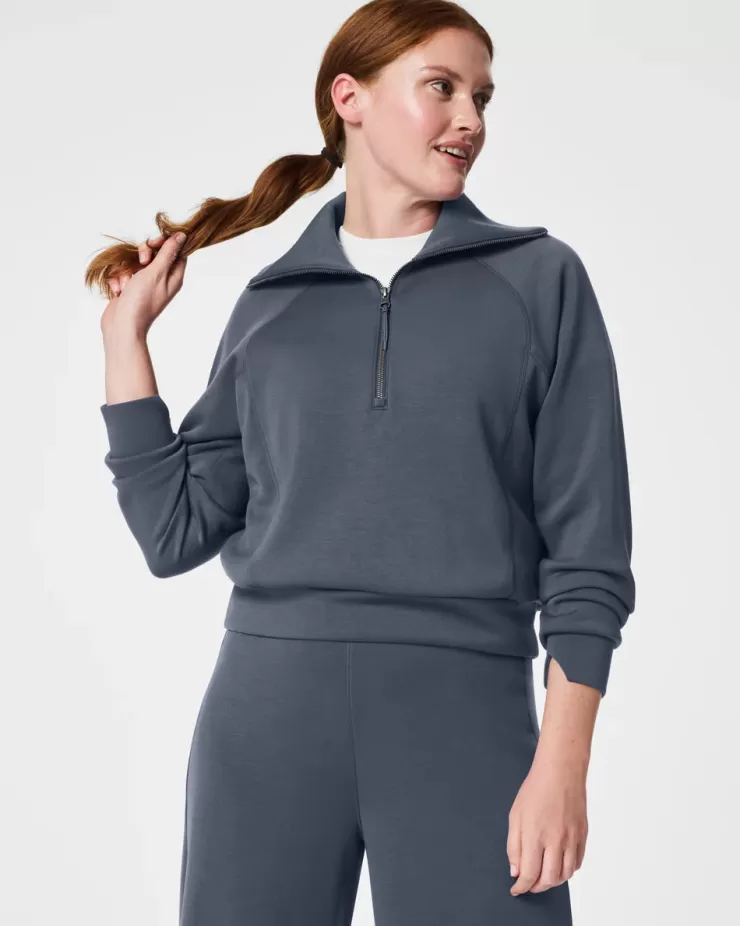 AirEssentials Half-Zip Pullover In >SPANX Outlet