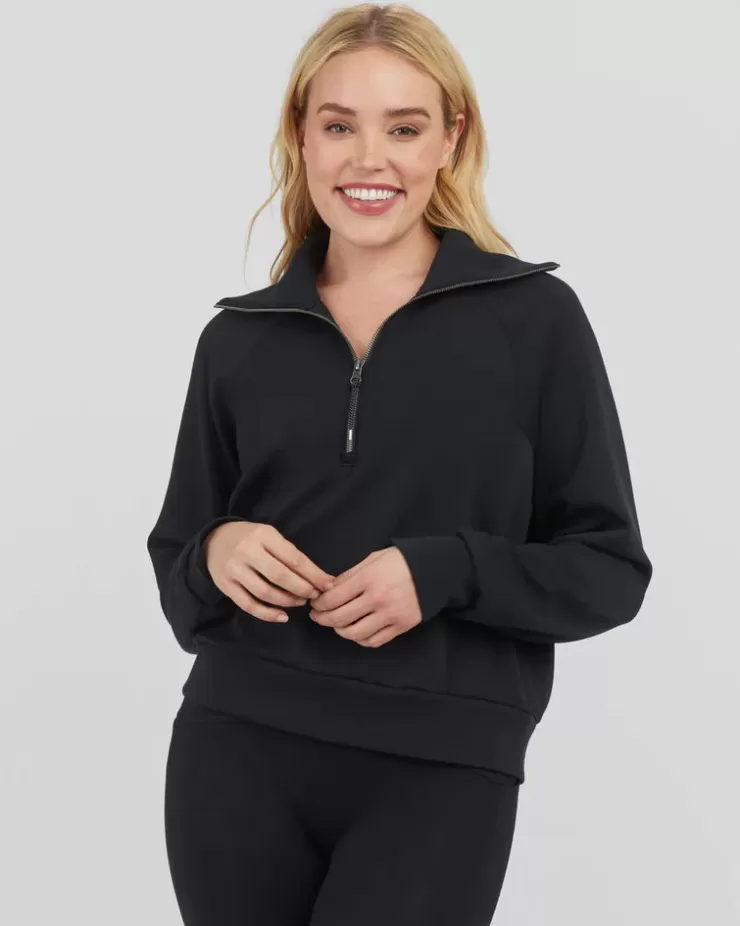 AirEssentials Half-Zip Pullover In >SPANX New