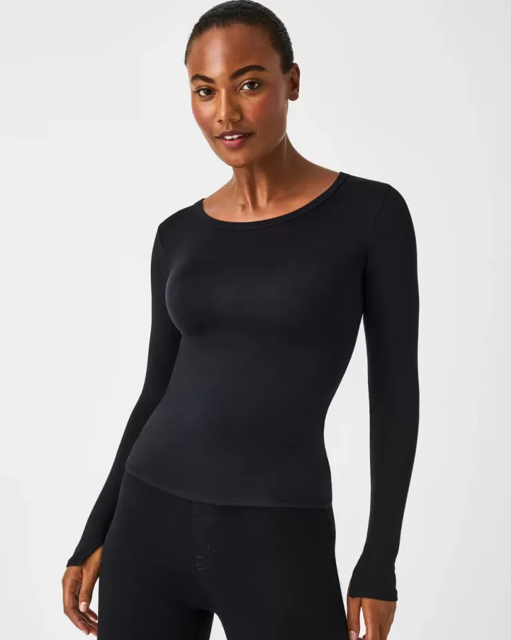 Better Base Long Sleeve Crew Tee In >SPANX Sale