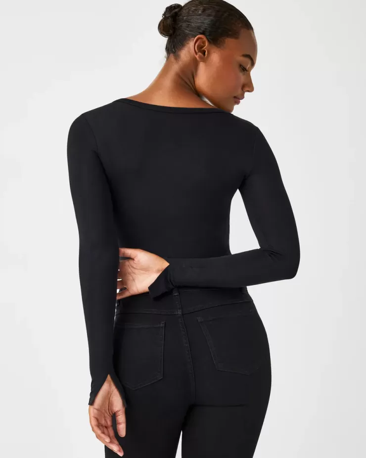 Better Base Long Sleeve Crew Tee In >SPANX Sale