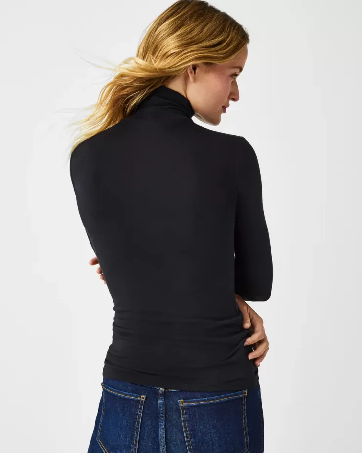Better Base Long Sleeve Turtleneck Tee In >SPANX Cheap