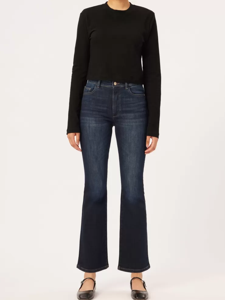 Bridget Cropped Denim In >DL 1961 Flash Sale