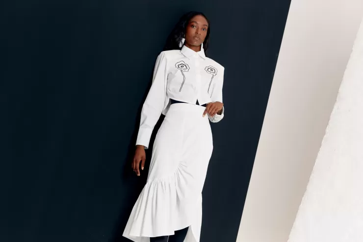 Diana Skirt In >DE LORETA Flash Sale