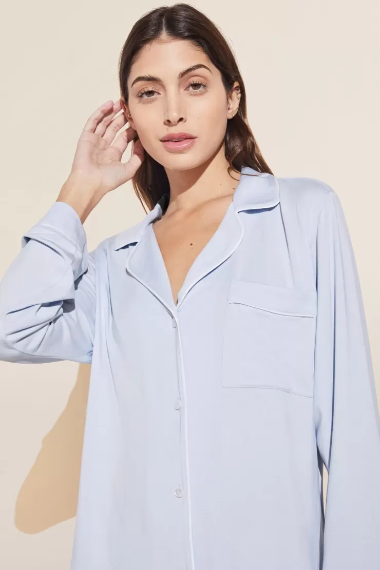 Gisele Tencel Modal Long PJ Set In /Ivory>EBERJEY Online