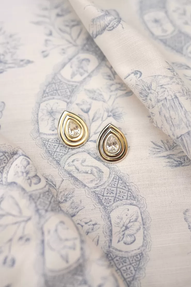 en Raindrop Stud Earrings In >NICOLA BATHIE Clearance