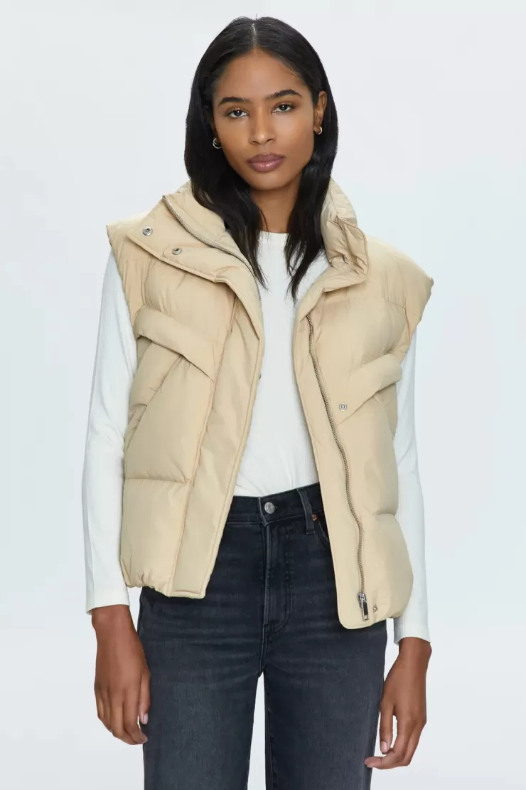 Joss Puffy Vest In >PISTOLA Shop