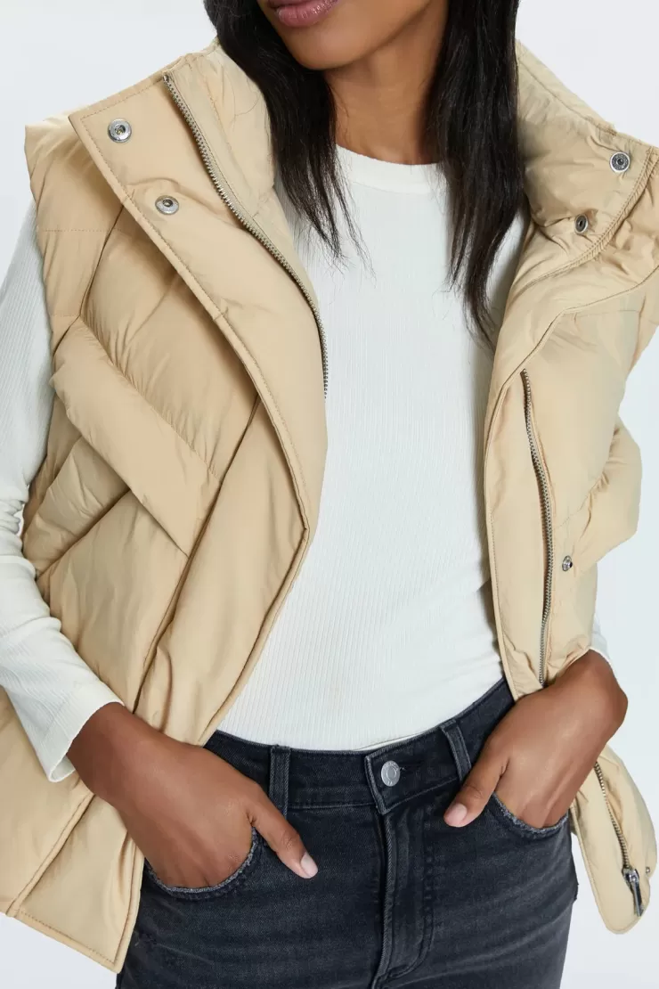Joss Puffy Vest In >PISTOLA Shop