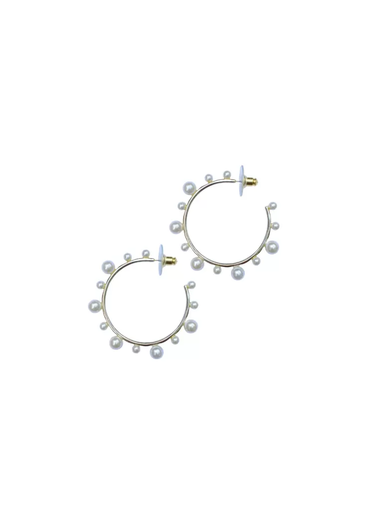 Petite y Hoop Earrings>NICOLA BATHIE Hot