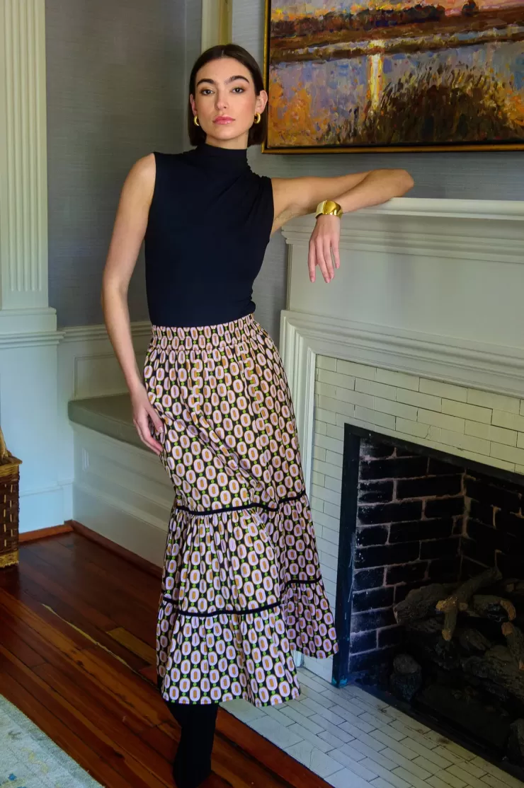 Surrey Midi Skirt In >ELIZABETH JAMES Store