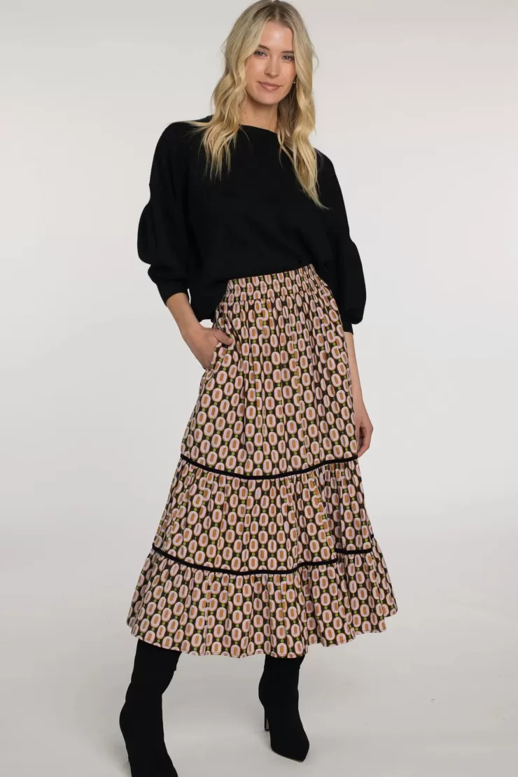 Surrey Midi Skirt In >ELIZABETH JAMES Store